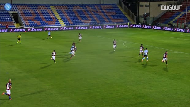Insigne's brilliant curler against Crotone